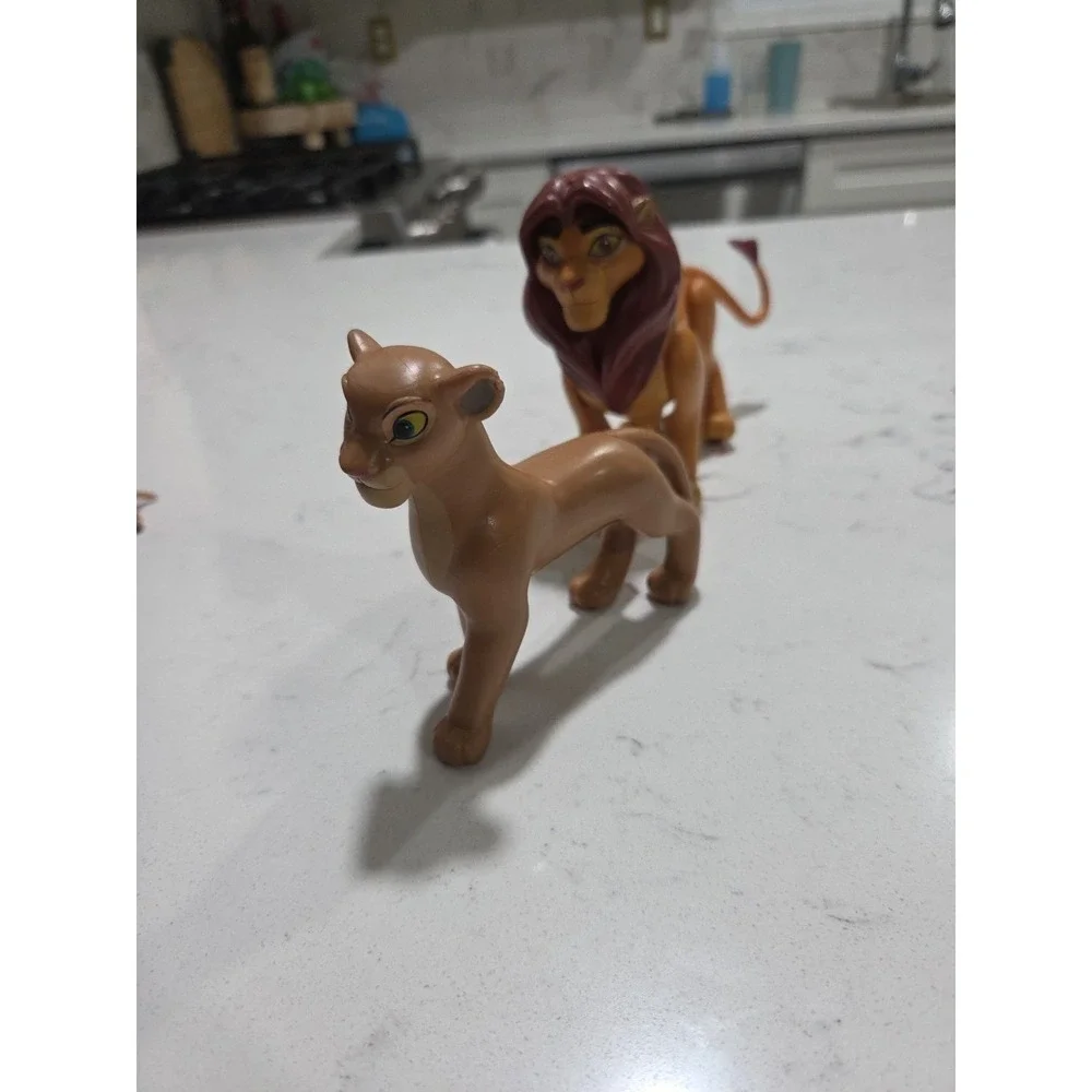 Disney Lion King Lion Guard Lot of 4 Figures Just Play PVC Figures, Cake Toppers